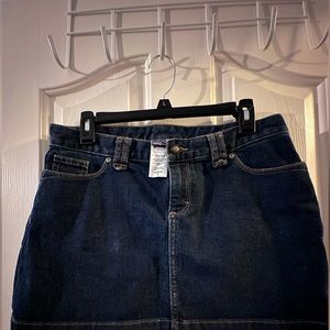 Patagonia jean skirt
